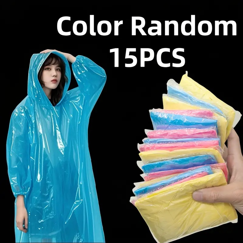 Cycling Gear Pouch - 15/30 pièces de ponchos de pluie