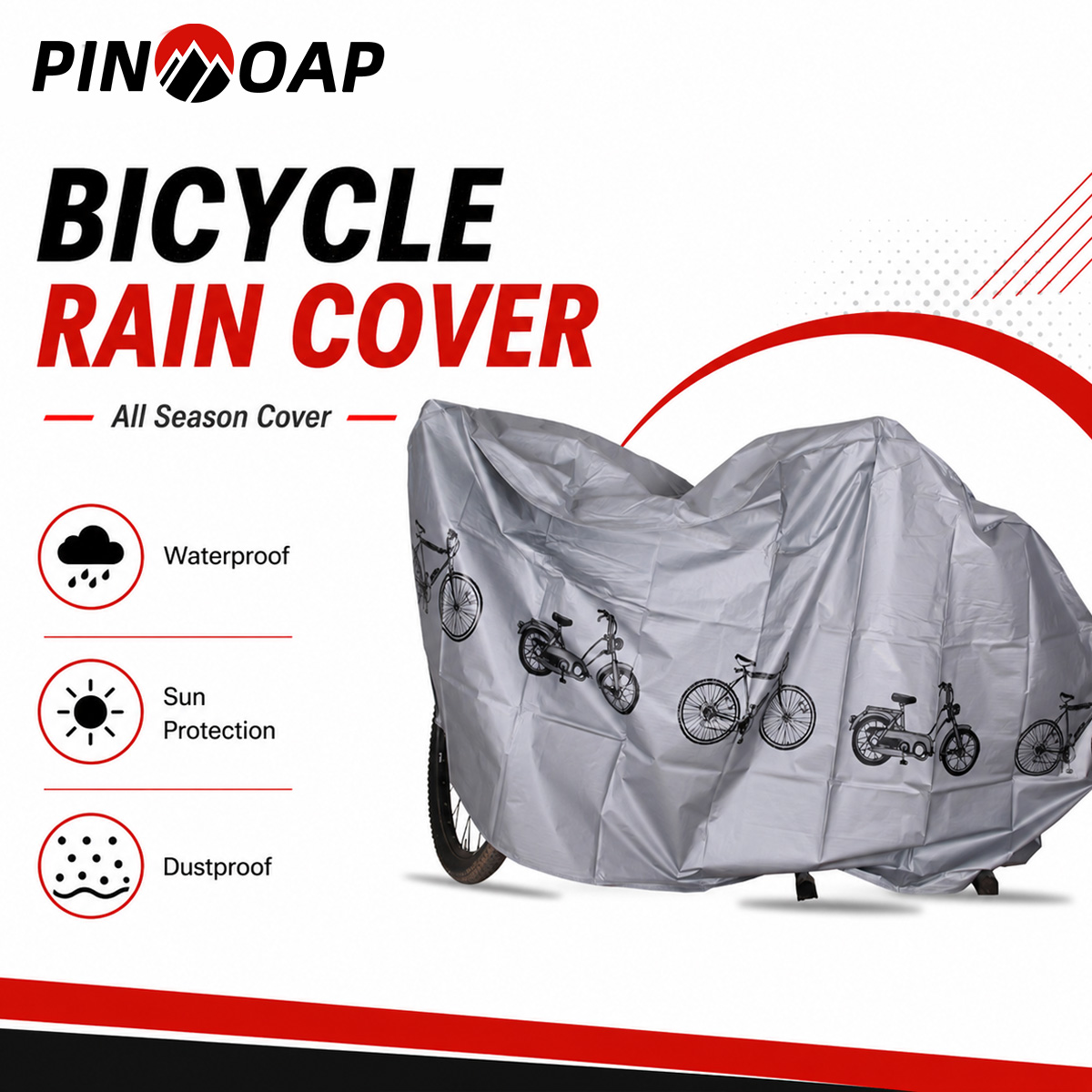 Cycling Gear Pouch - PINMOAP Housse de protection universelle pour