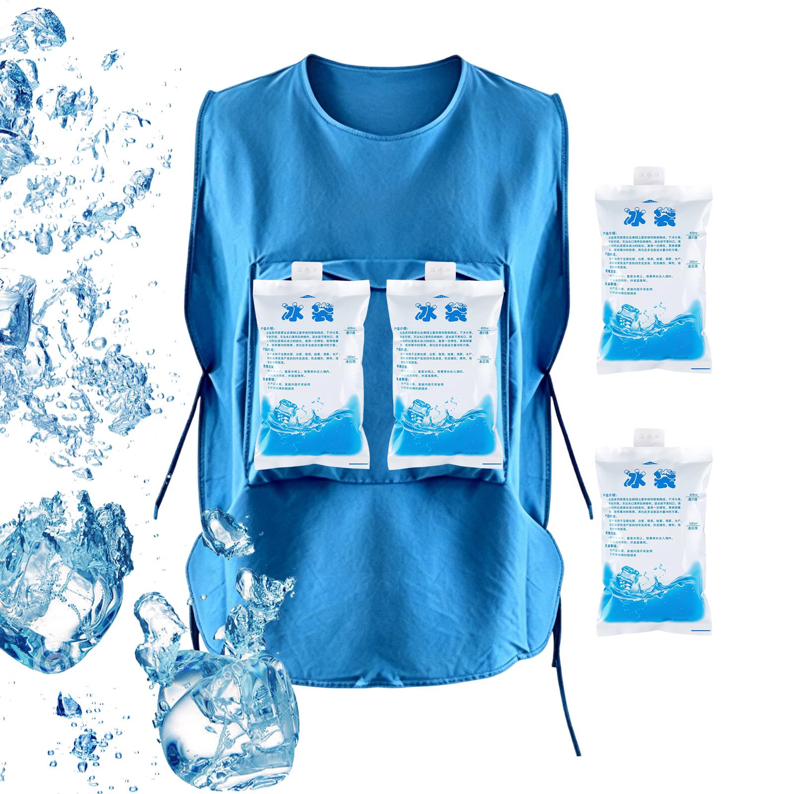 Cycling Gear Weather - Gilet rafraîchissant avec 4 pochettes de