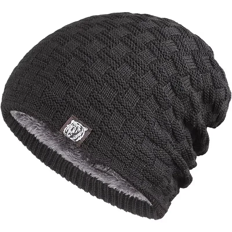 Cycling Gear Weather - Bonnet à doublure en peluche pour