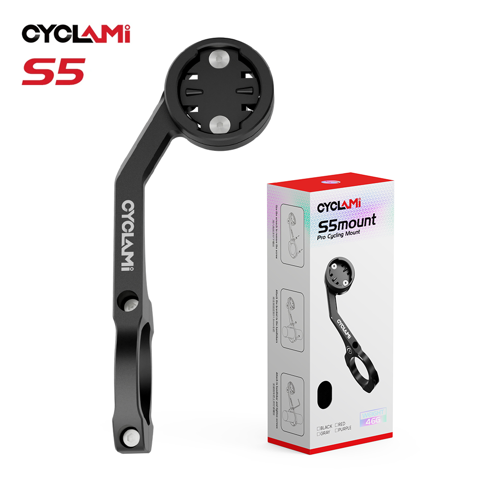 Bike Computer Gps - Support de phare en alliage d'aluminium,