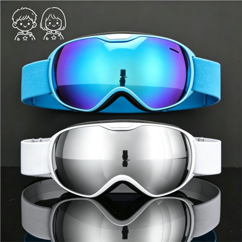 Cycling Gear Weather - Lunettes de ski anti-vent pour enfants