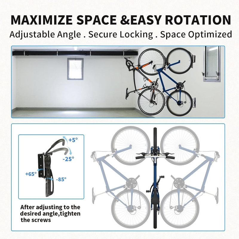 Support mural pivotant pour vé - Cycling Gear Wall Hanger avis et prix