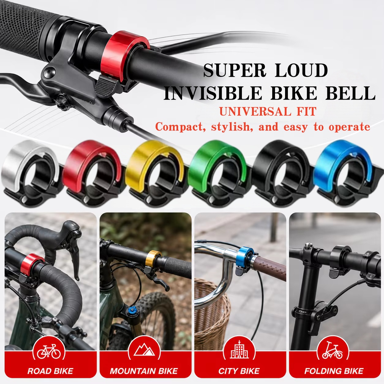 Sonnette de vélo VTT, klaxon d - Bike Bell avis et prix