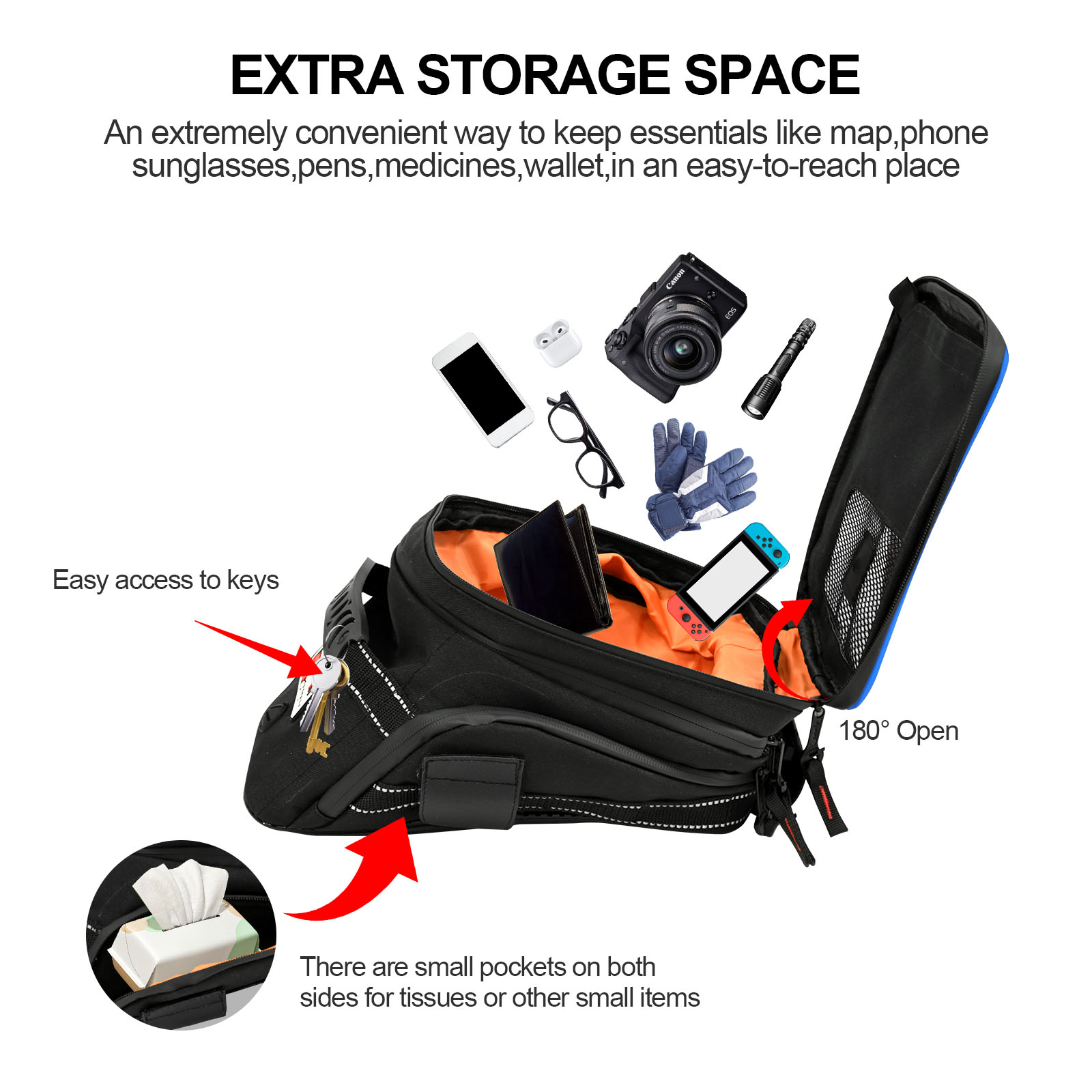 Sacs précieux extensibles de g - Cycling Gear Pouch avis et prix